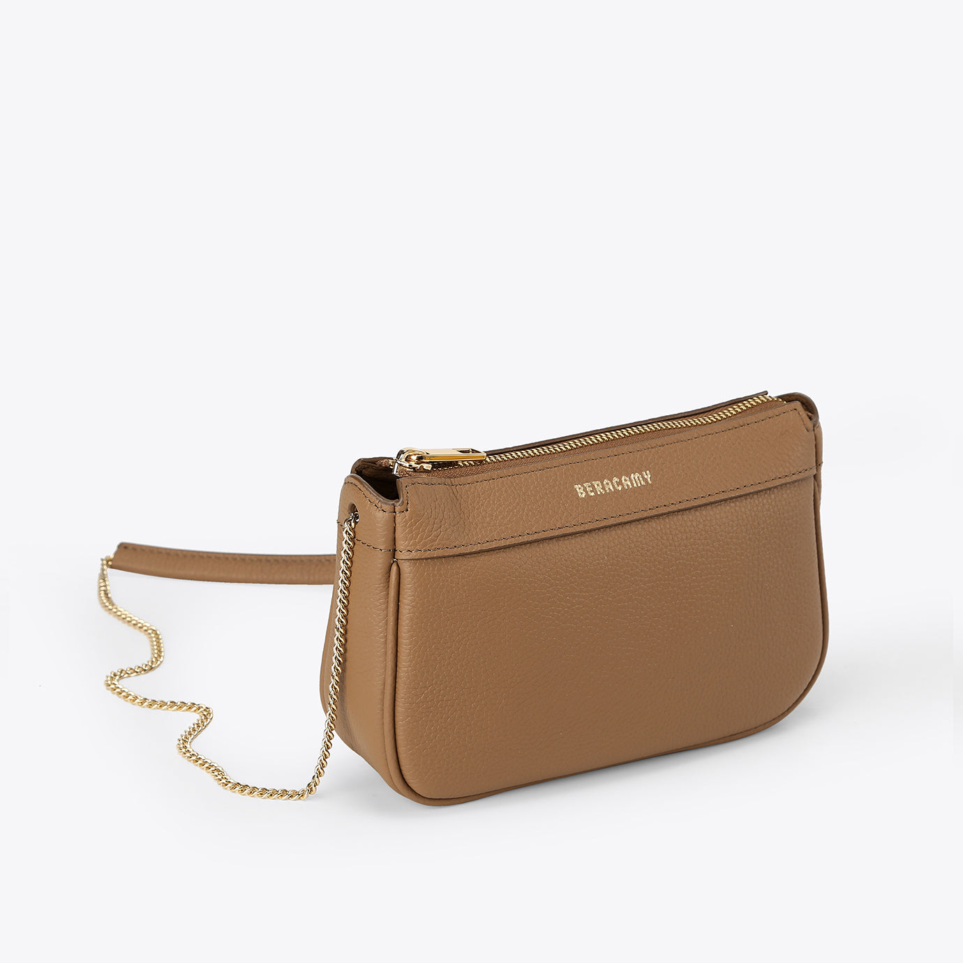 Calvin Klein Caramel Isabella Rocky Road Crossbody Bag