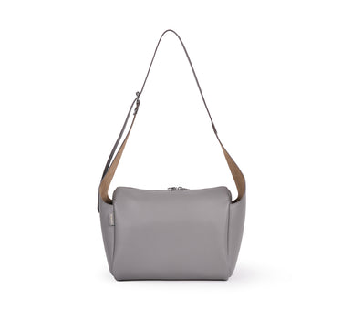 Petrichor Pockets Shoulder Bag - Light Grey