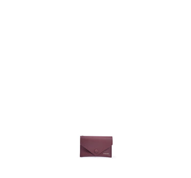 Envelope Card Case - Bordeaux